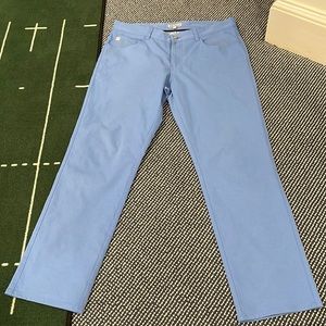 Peter Millar Performance 5 pocket Pants, excellent condition barley worn 34”x30”